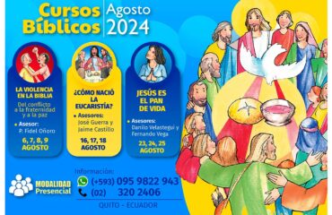 Cursos Bíblicos Agosto 2024